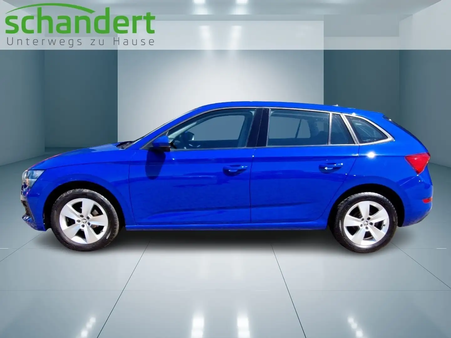 Skoda Scala 1.0 TSI Cool LED Klima Sitzheizung DAB Blau - 2