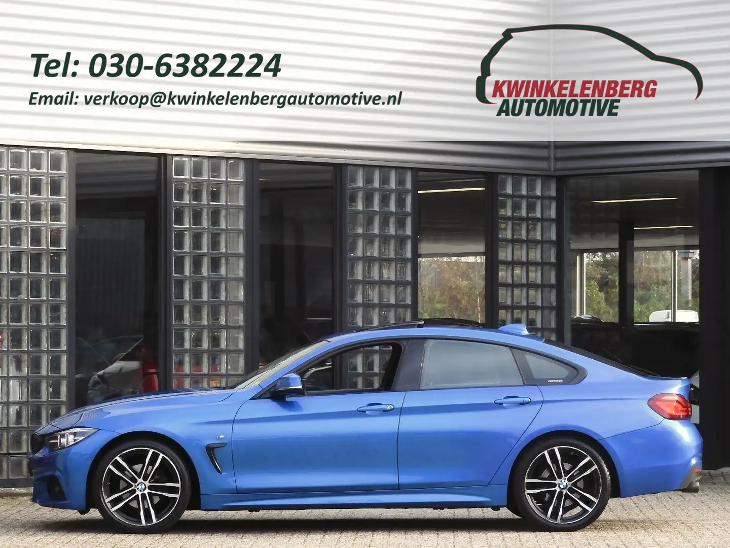 BMW 418 4-Serie Gran Coupé M-SPORT/ SCHUIFDAK/ PARKING PAC Blu/Azzurro - 1