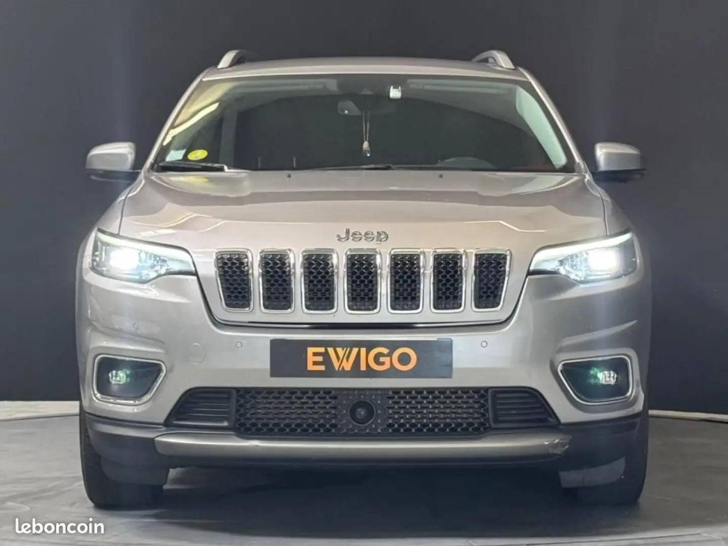 Jeep Cherokee 2.2L CRD 195CH BVA LIMITED Gris - 2