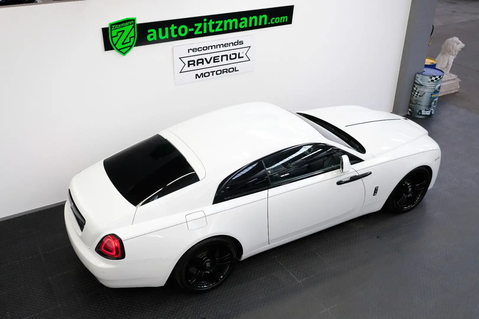 Rolls-Royce Wraith BLACK/STARLIGHT/BELÜFTUNG/TOP-VIEW KAMERA Weiß - 2