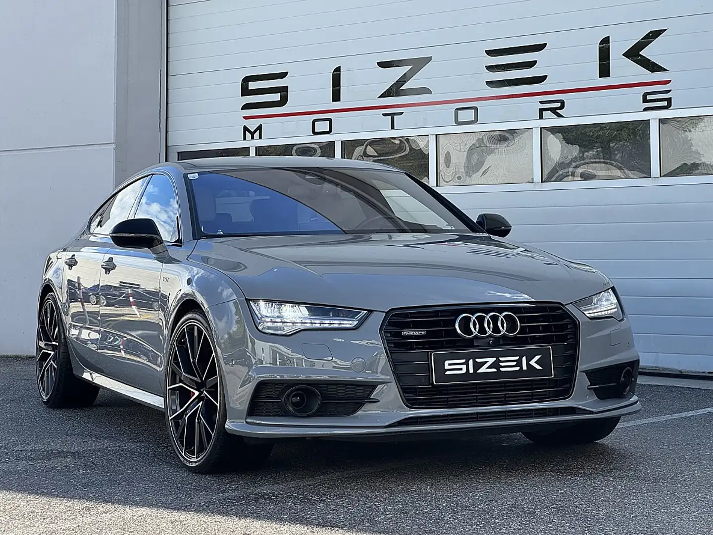 Audi A7 Sportback 3,0 TDI Competition quattro Aut.|LUFT... Grau - 2