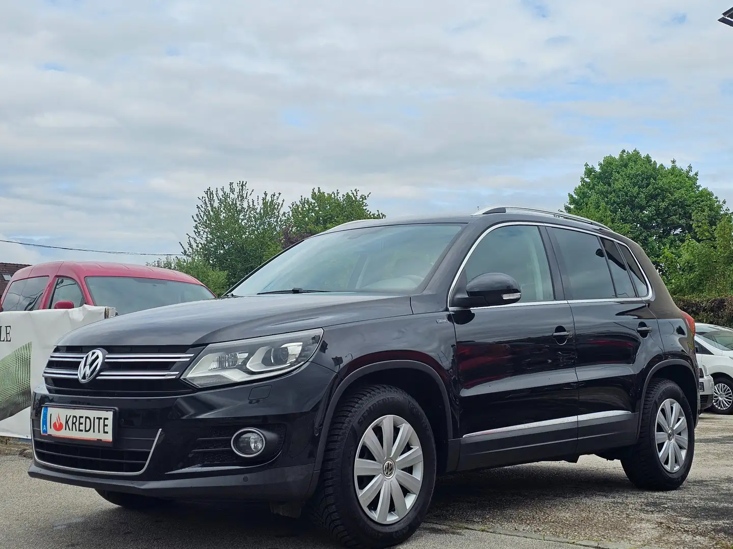 Volkswagen Tiguan 2,0 TDI SCR Lounge Pickerl+Service-NEU Rostfrei 1A Nero - 2