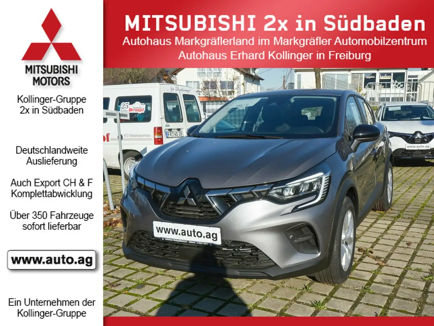 Mitsubishi ASX BASIS M/T LKA*Bi-LED*KLIMA Gris - 1