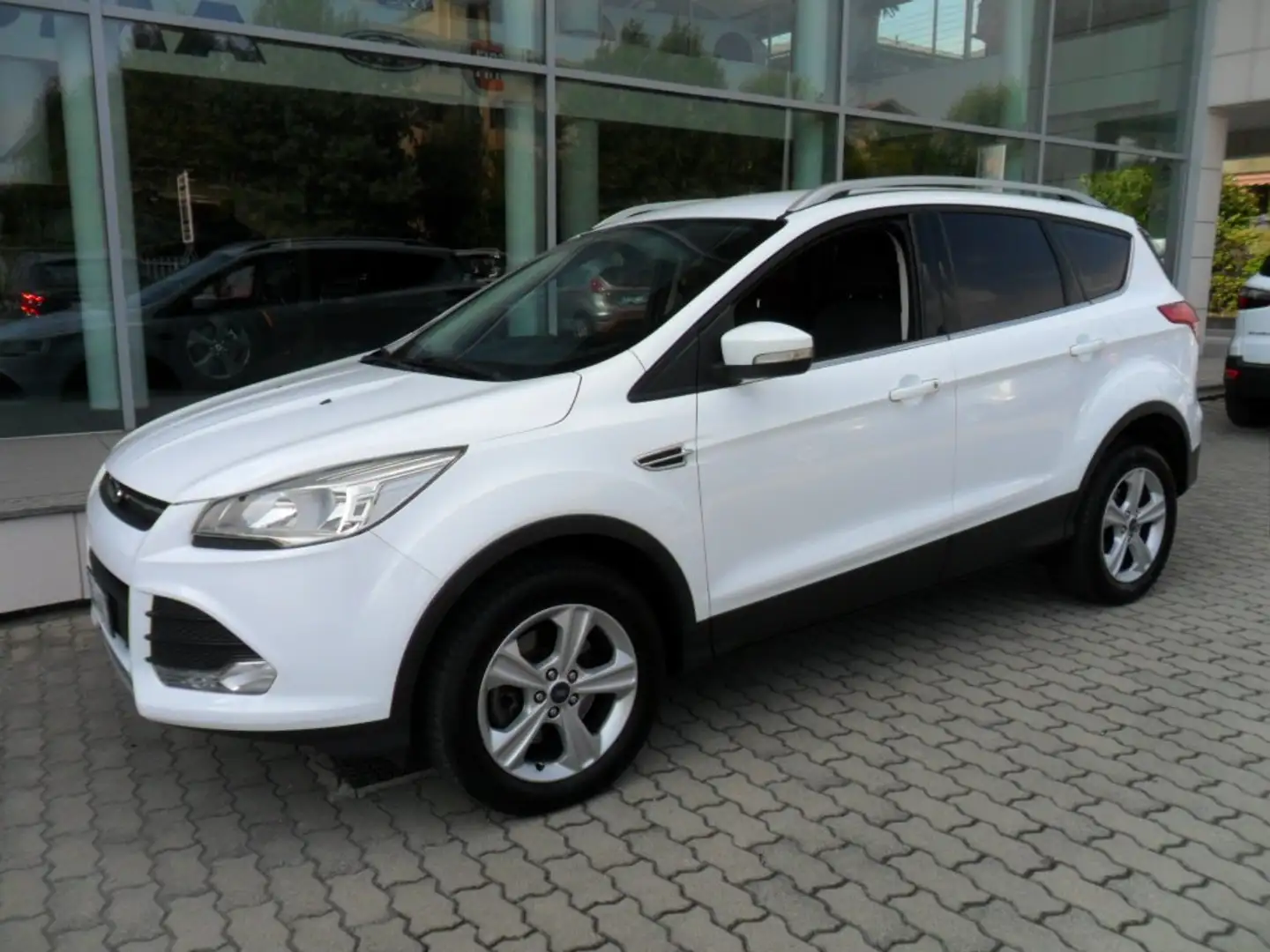 Ford Kuga Kuga 2.0 tdci Plus 4wd 140cv powershift Bianco - 1
