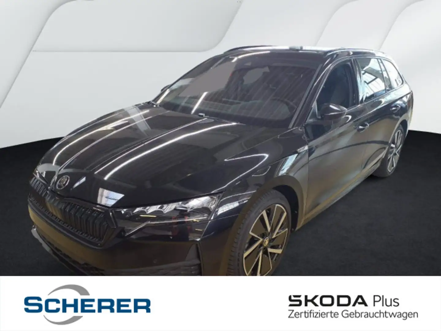 Skoda Octavia Combi Sportline 2.0 TDI DSG Navi SHZ Pan Schwarz - 1