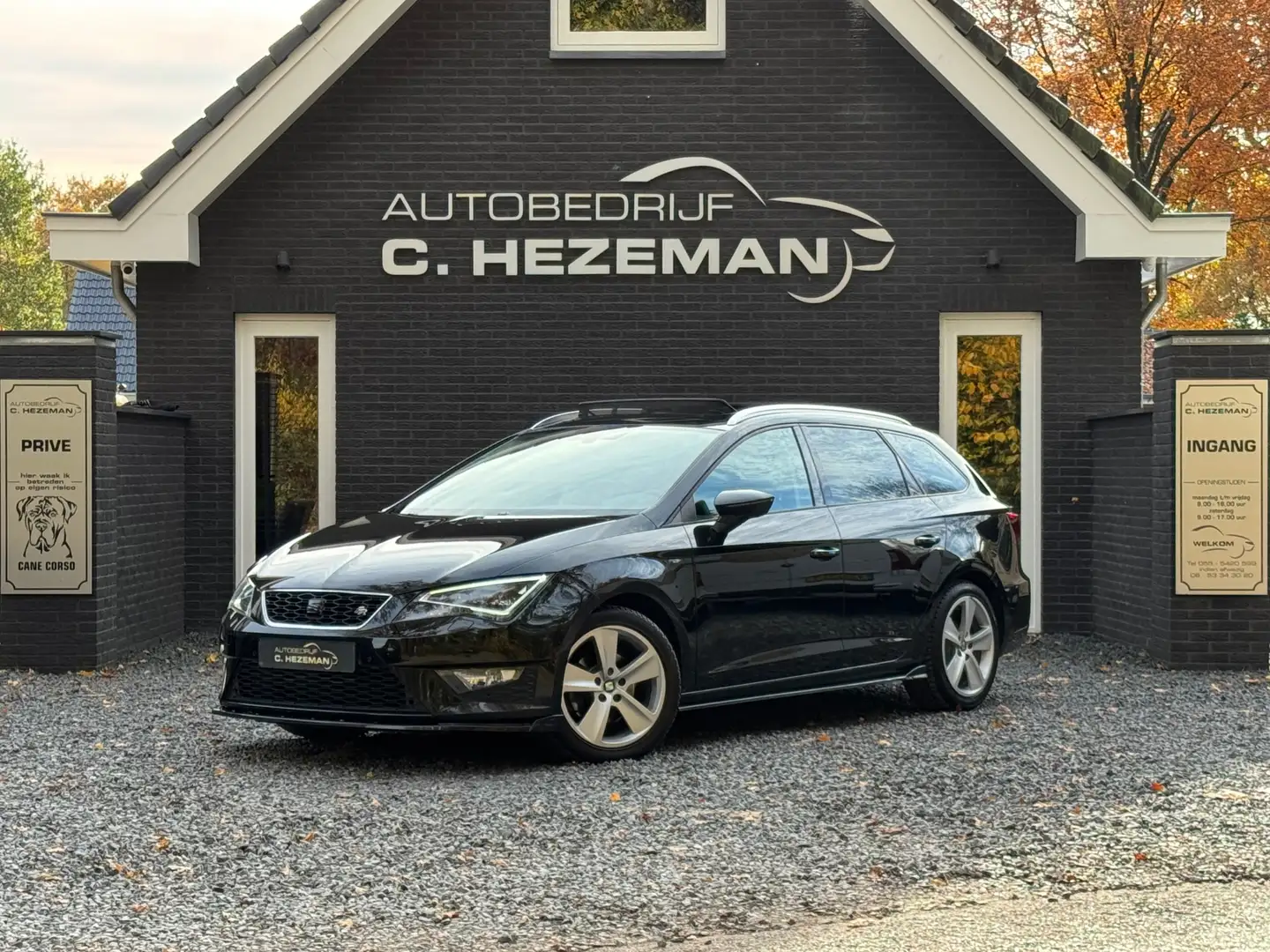 SEAT Leon ST FR 1.4 TSI 125PK MAXTON DESIGN PANORAMADAK LED Schwarz - 2