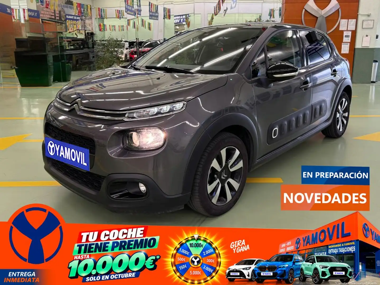 Citroen C3 1.2 PureTech S&S Shine 110 Gris - 1