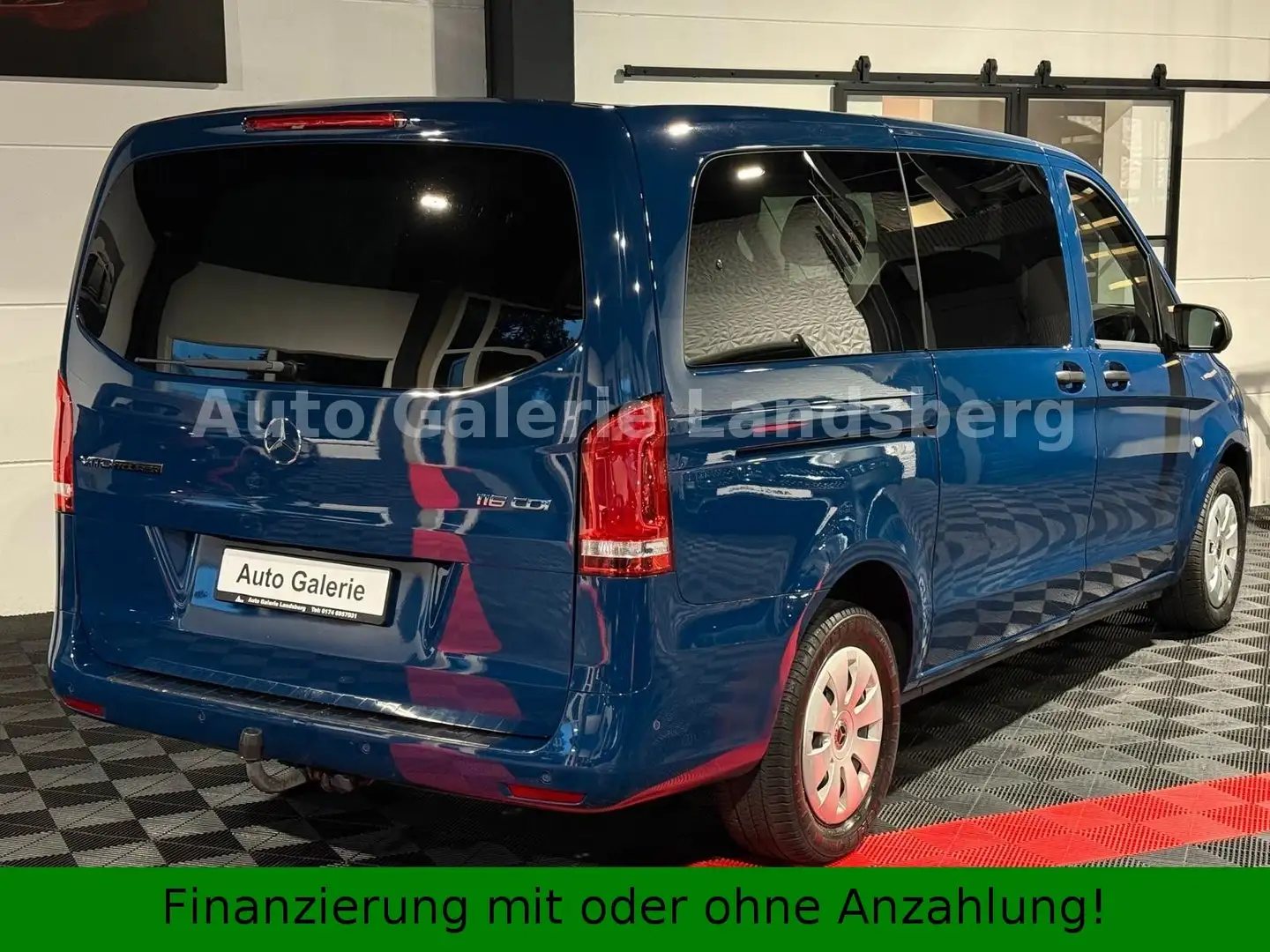 Mercedes-Benz Vito 116d*Edition*lang*9-G Tronic*LED*5-Sitzer* Blau - 2