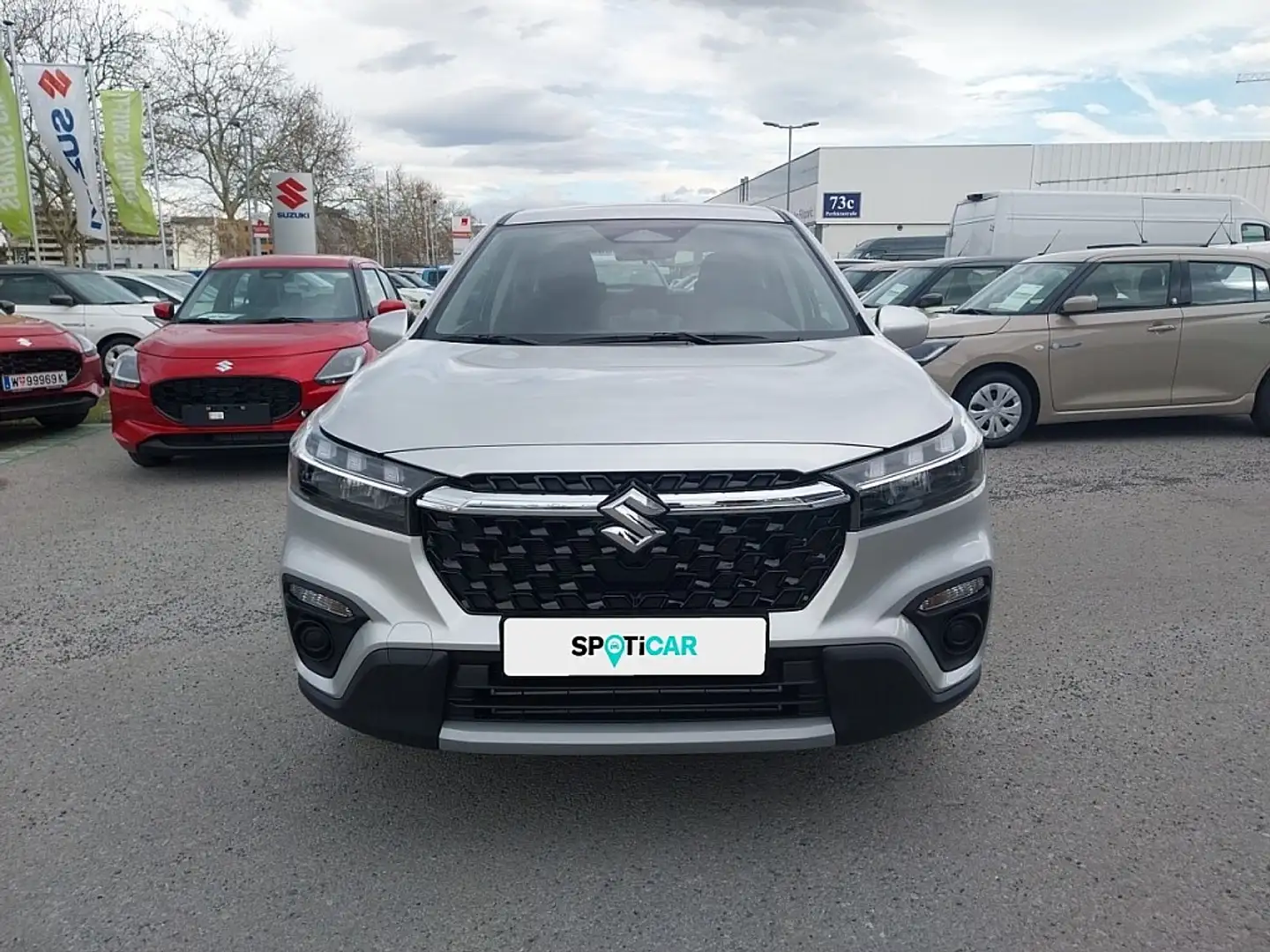 Suzuki S-Cross 1,4 DITC Hybrid clear Zilver - 2