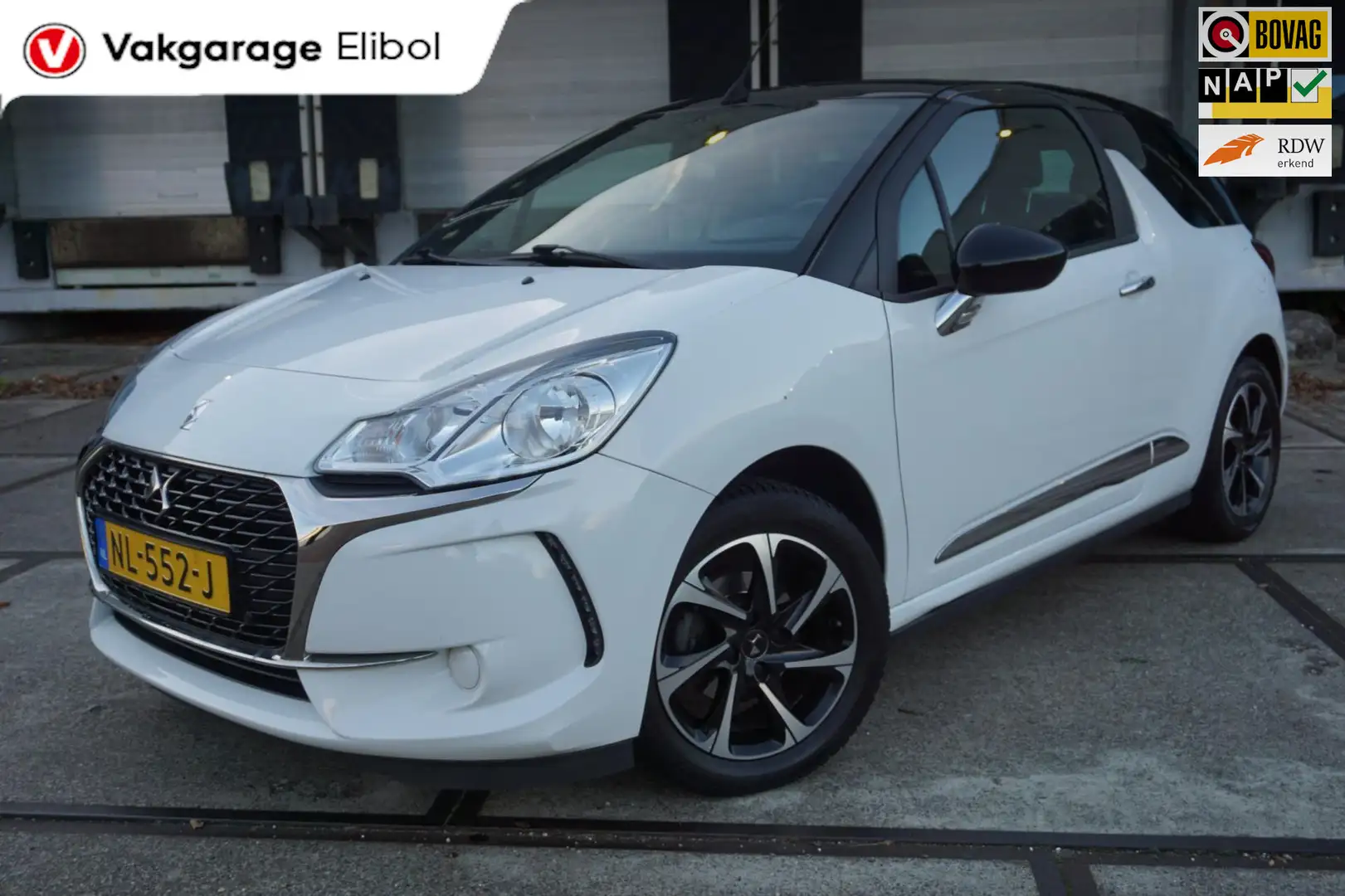 DS Automobiles DS 3 Cabrio 1.2 PureTech So Chic Weiß - 1