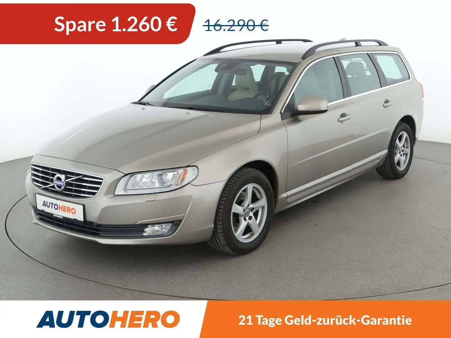 Volvo V70 2.0 D3 Linje Classic *NAVI*BI-XENON*PDC*SHZ* Grau - 1