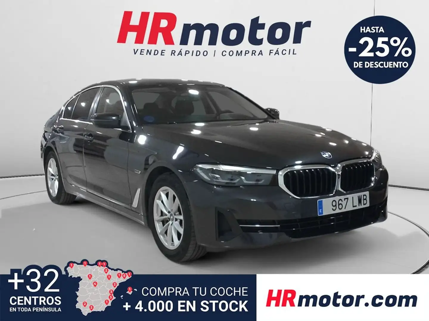 BMW 520 520e 150 kW (204 CV) Gris - 1
