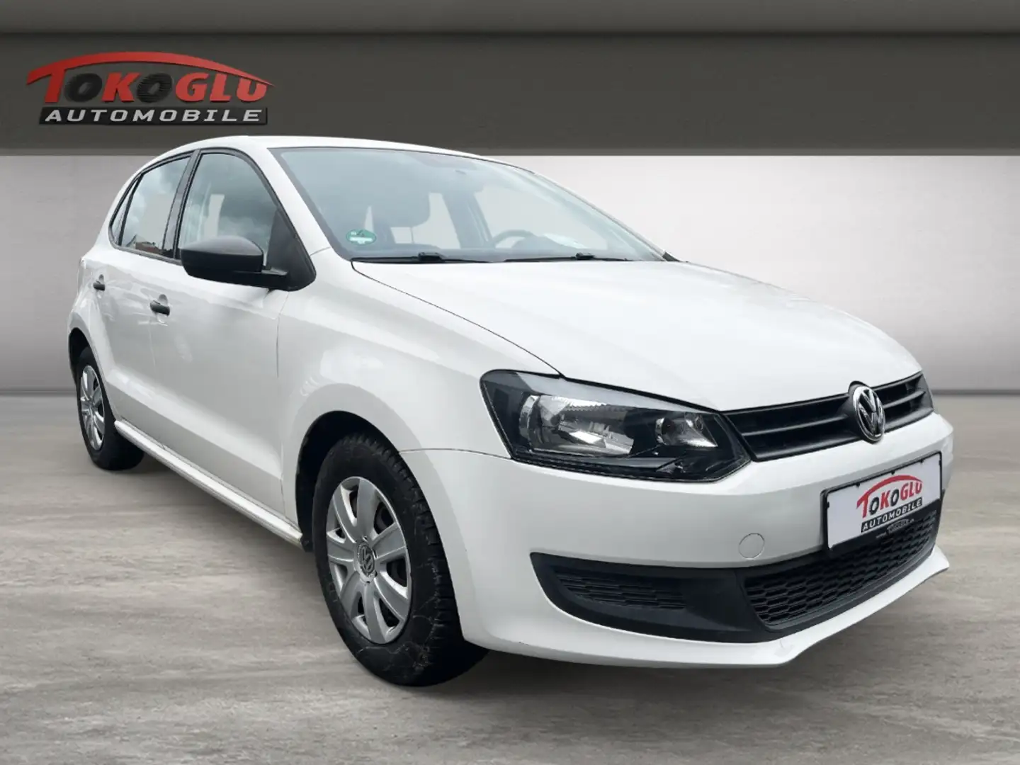 Volkswagen Polo V Berganfahrass. GA Klima teilb.Rücksb MP3 CD eFH Blanco - 1