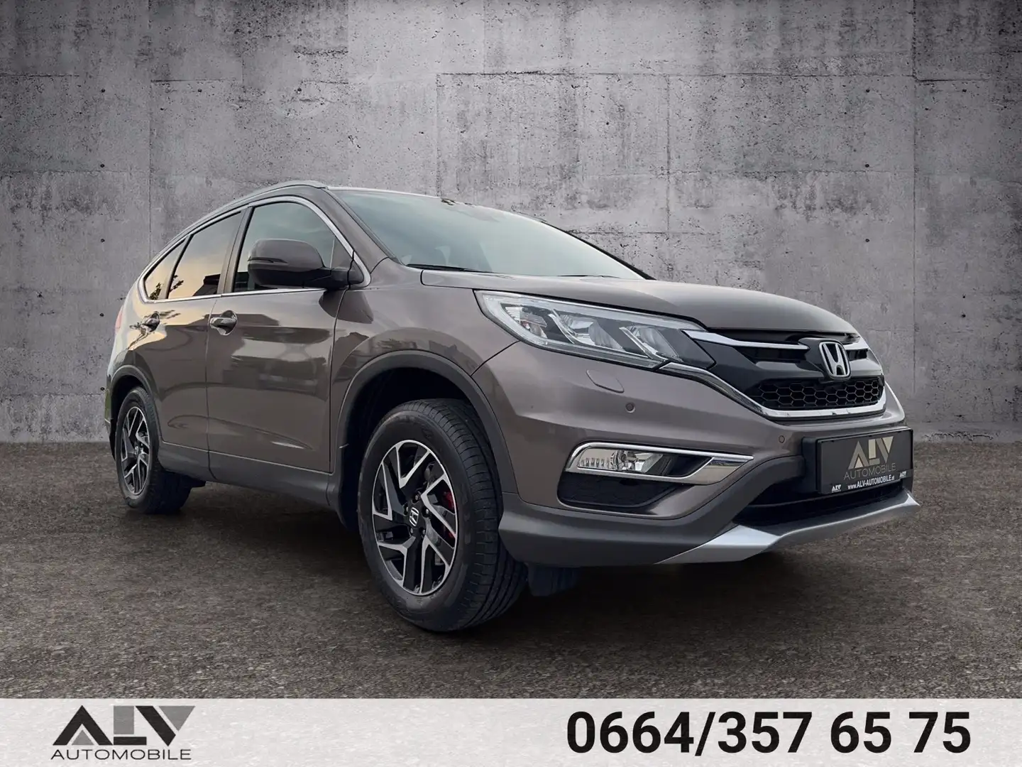 Honda CR-V Elegance 4WD Allrad AHK RFK LED Szürke - 1