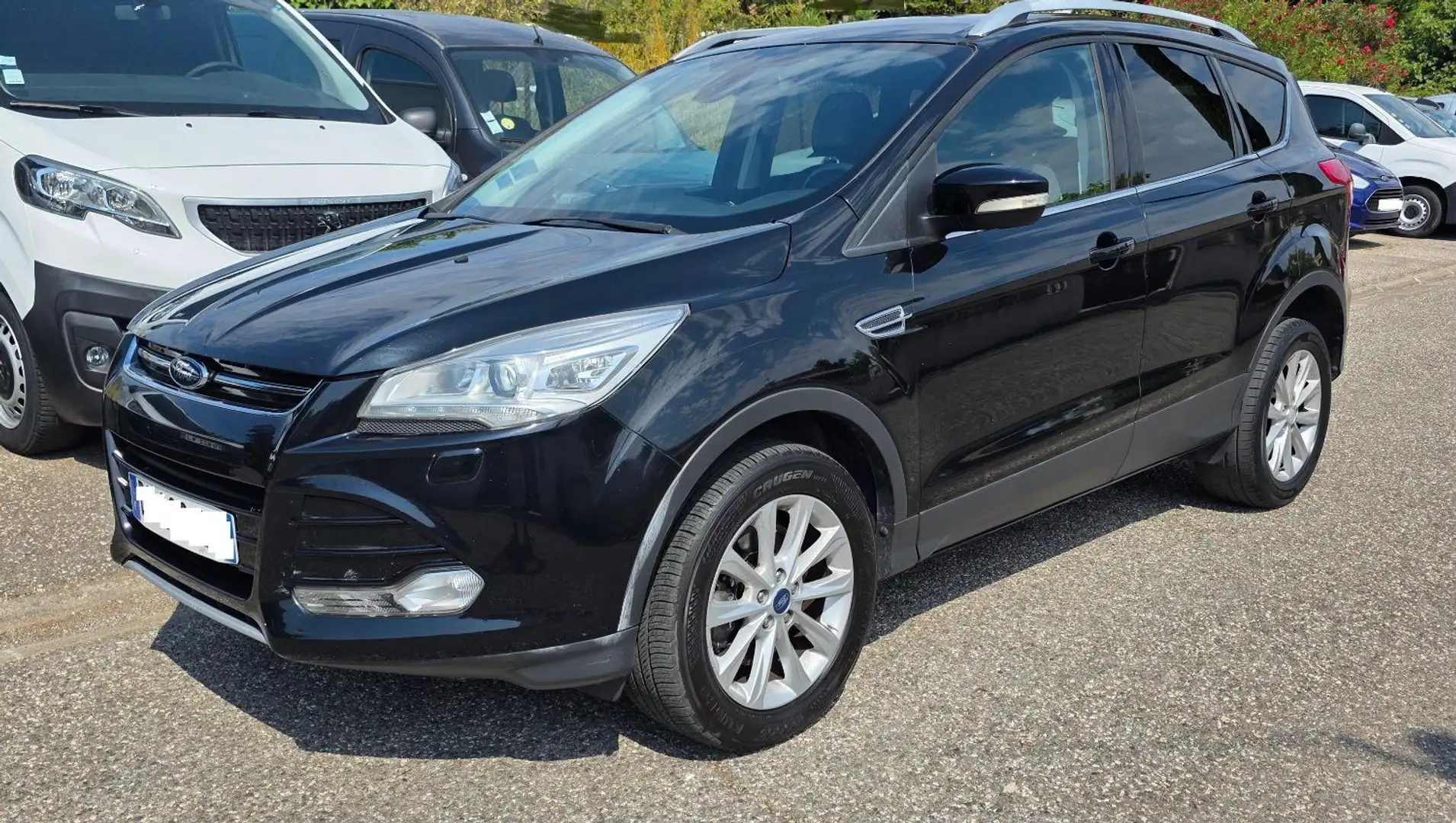 Ford Kuga 2.0 TDCI 150CH TITANIUM 2015 147.000KMS CUIR XENON GPS RADAR... Noir - 1