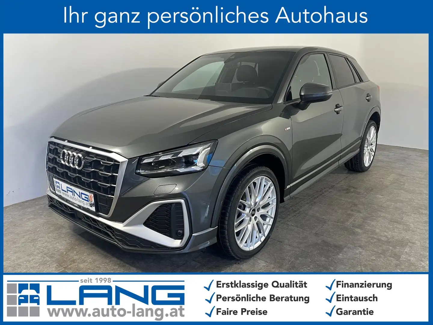 Audi Q2 35 TDI S line MATRIX*NAVI*VIRTUAL COCKPIT 110 k... Grau - 1