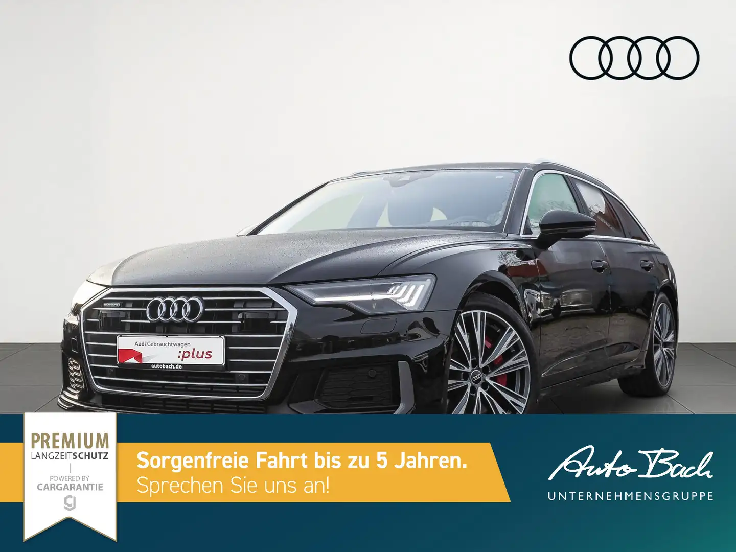 Audi A6 S Line 55TFSIe qu. Navi LED ACC AHK Schwarz - 2