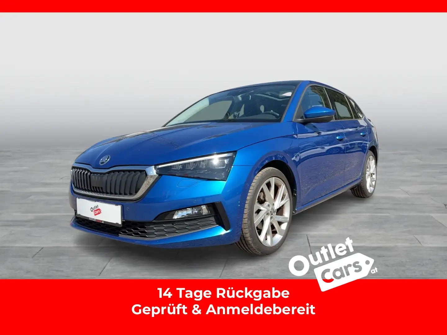 Skoda Scala 1.6 TDI Style ASSIST+LED+NAVI+Pano+RADAR Blau - 1