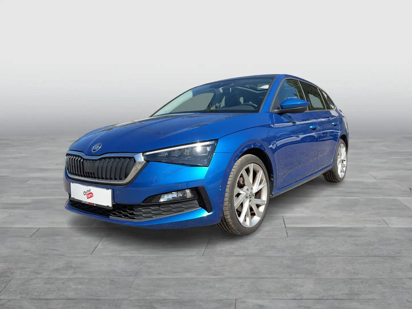 Skoda Scala 1.6 TDI Style ASSIST+LED+NAVI+Pano+RADAR Blau - 2