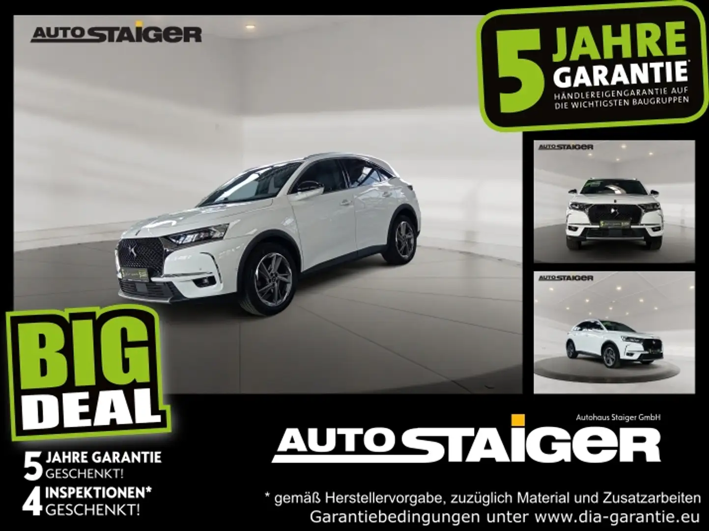 DS Automobiles DS 7 Crossback DS7 Crossback HDI Rivoli Diesel Leder Weiß - 1