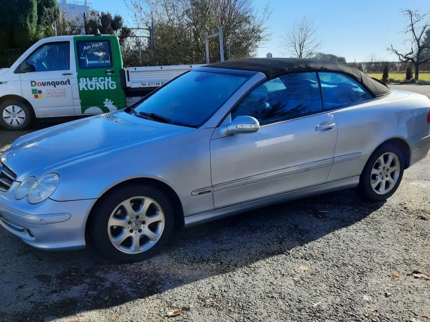 Mercedes-Benz CLK 200 CLK Cabrio 200 Kompressor Automatik Avantgarde Ezüst - 1