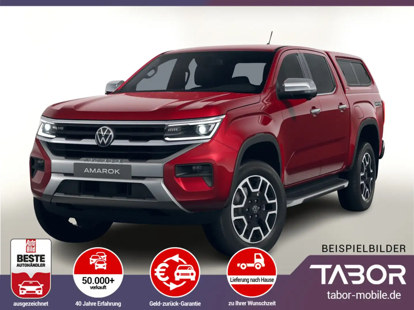 Volkswagen Amarok 3.0 TDI 241 AT 4M Aventura HardT Matrix Rot - 1