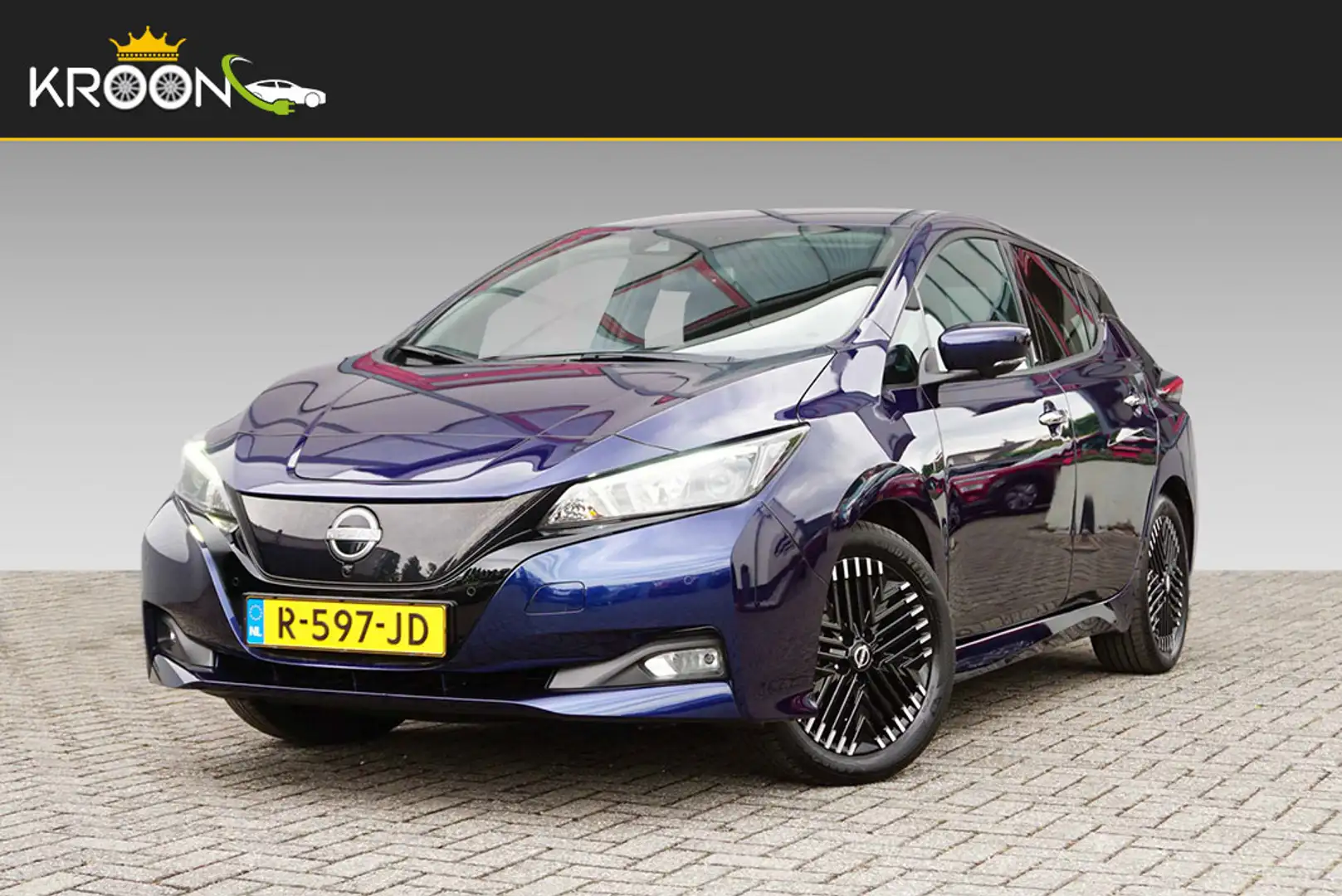 Nissan Leaf N-Connecta 40kWh SOH 91% Nieuwstaat! Albastru - 1