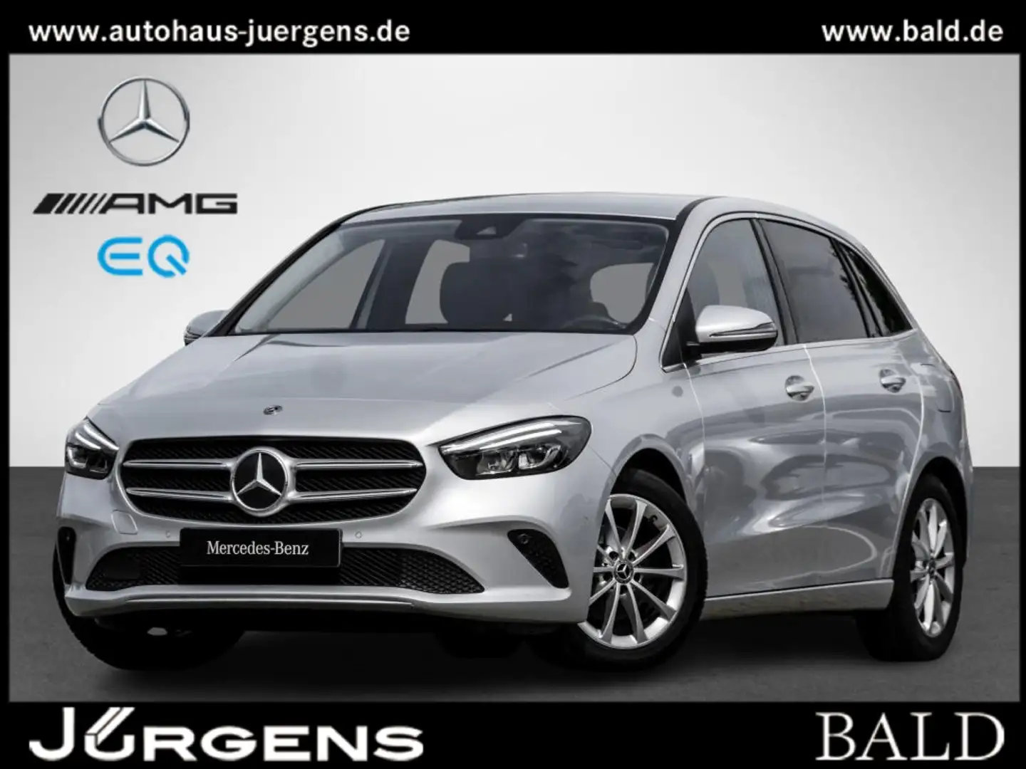 Mercedes-Benz B 180 d Progressive/Wide/LED/Totw/Cam/Easy-P/17" Zilver - 1