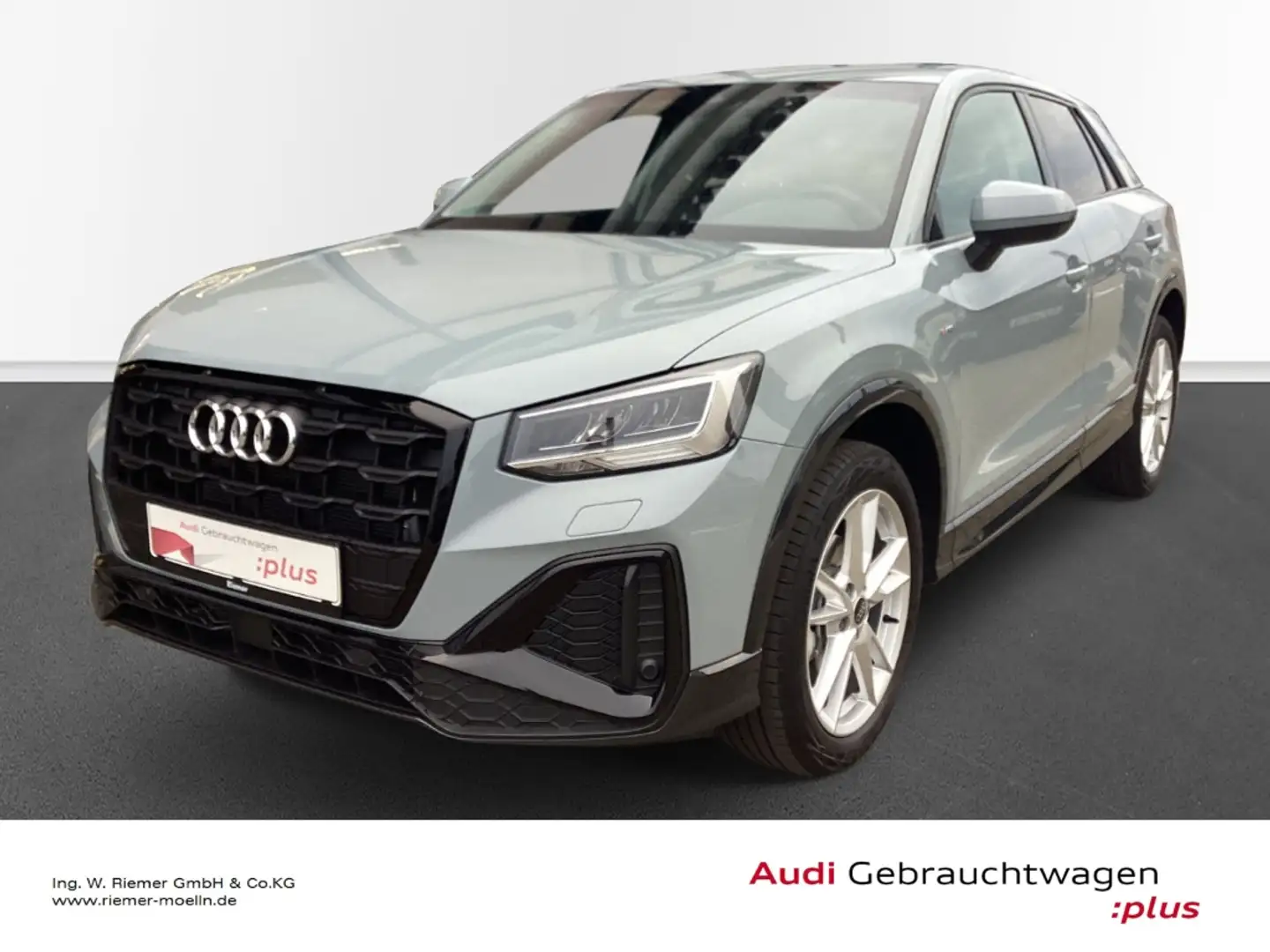 Audi Q2 S line 30TDI S tronic Navi ACC AHK El. Heckklappe Grau - 1