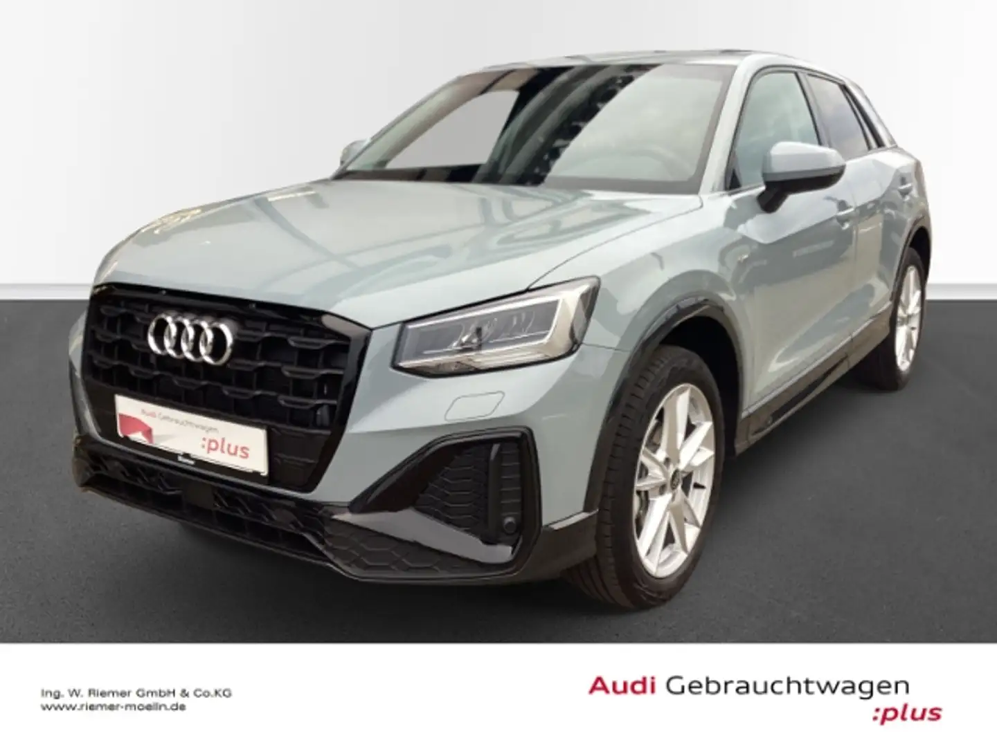 Audi Q2 S line 30TDI S tronic Navi ACC AHK El. Heckklappe Grau - 1