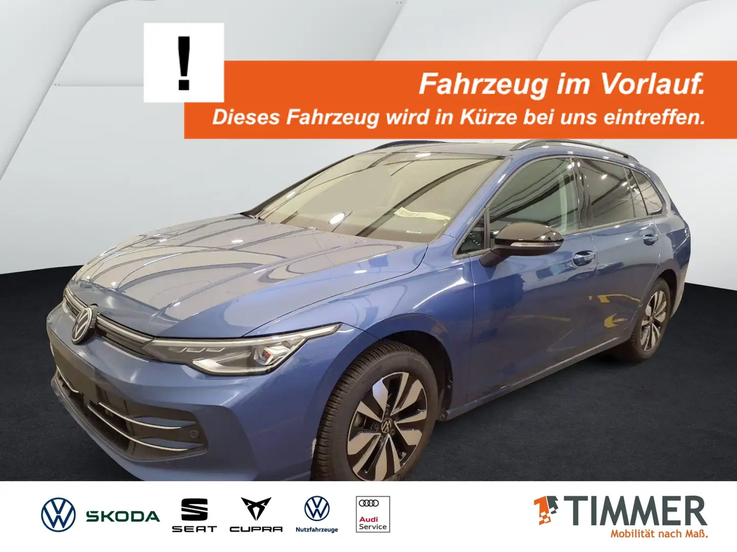 Volkswagen Golf Variant VIII Variant 1.5 TSI GOAL *AHK *LED *ACC *RKAM *V Blau - 1