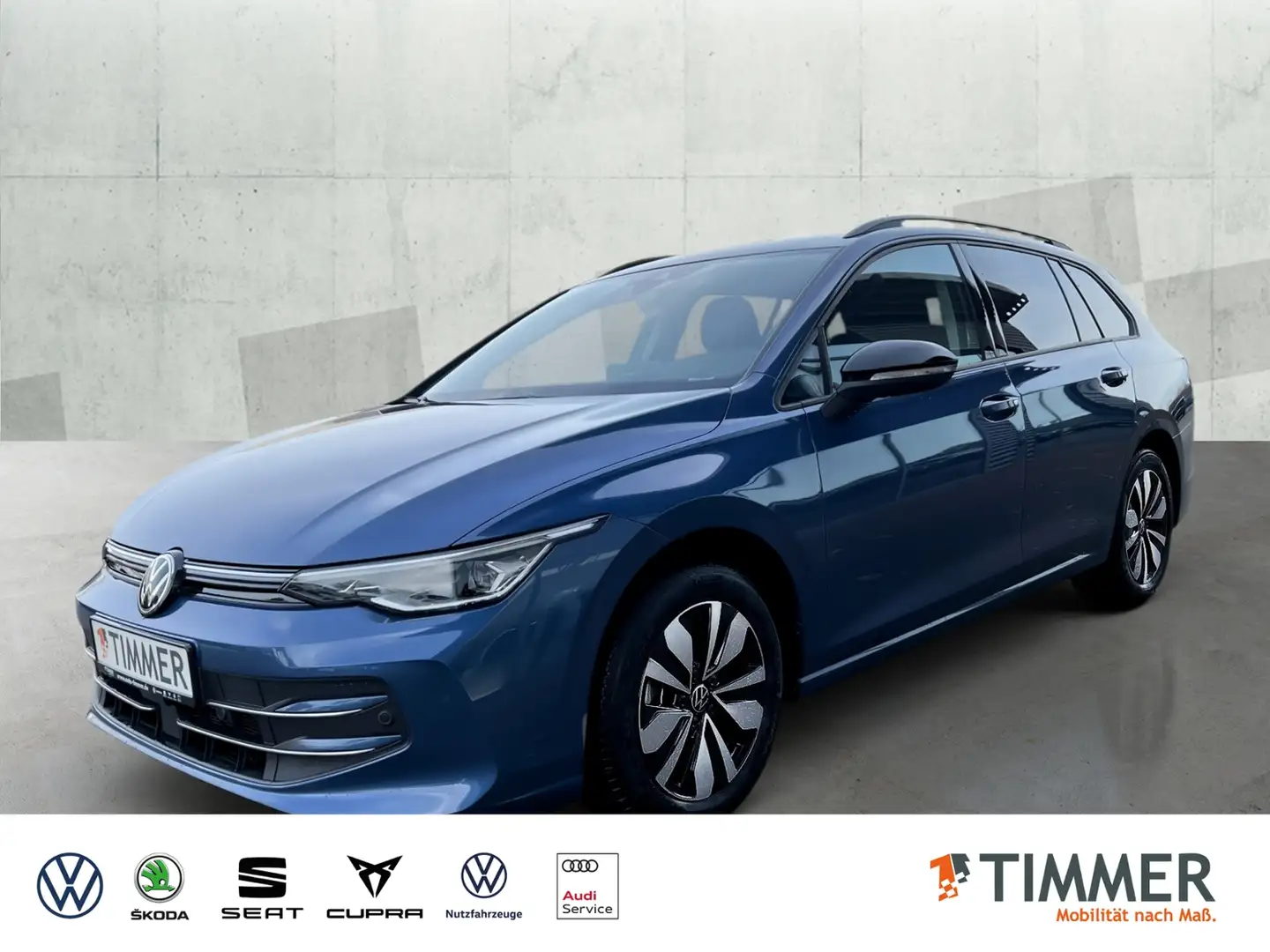 Volkswagen Golf Variant VIII Variant 1.5 TSI GOAL *AHK *LED *ACC *RKAM *V Blau - 1