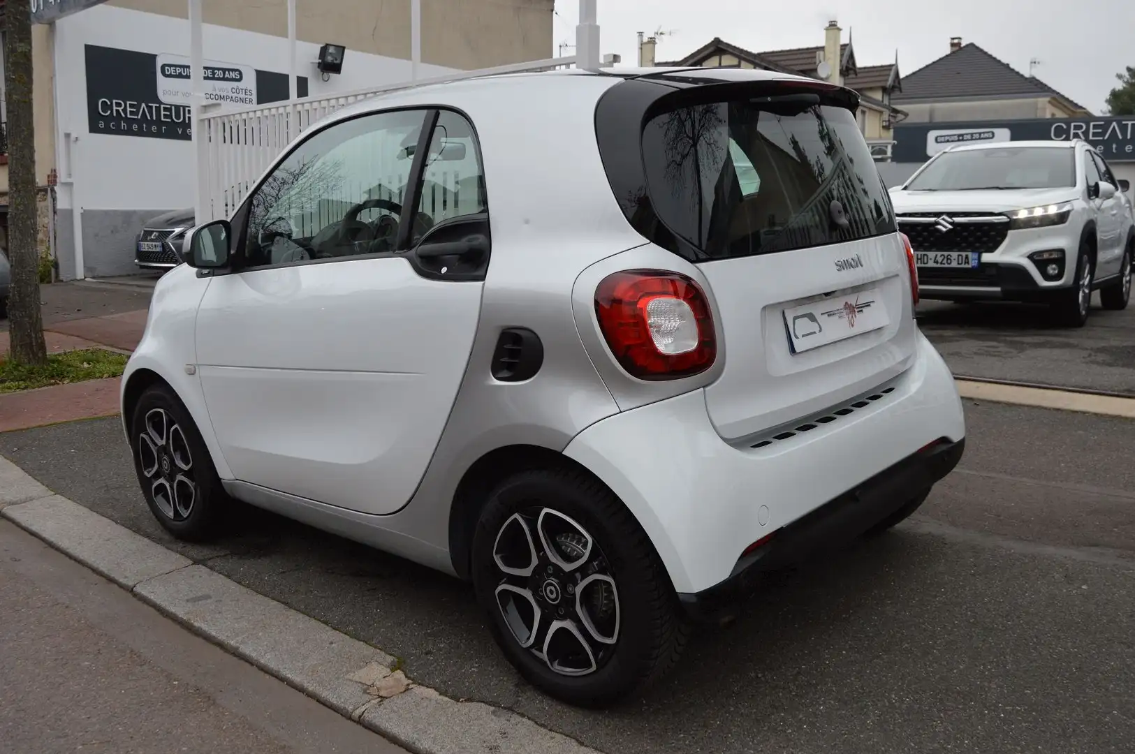 smart forTwo 90CH PRIME TWINAMIC Blanc - 2