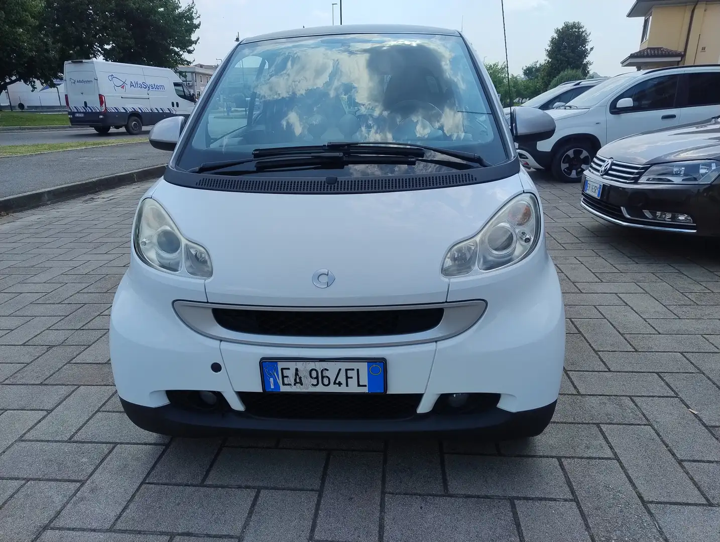 smart forTwo 1.0 mhd Pulse 71cv Prop.UNICO Weiß - 2