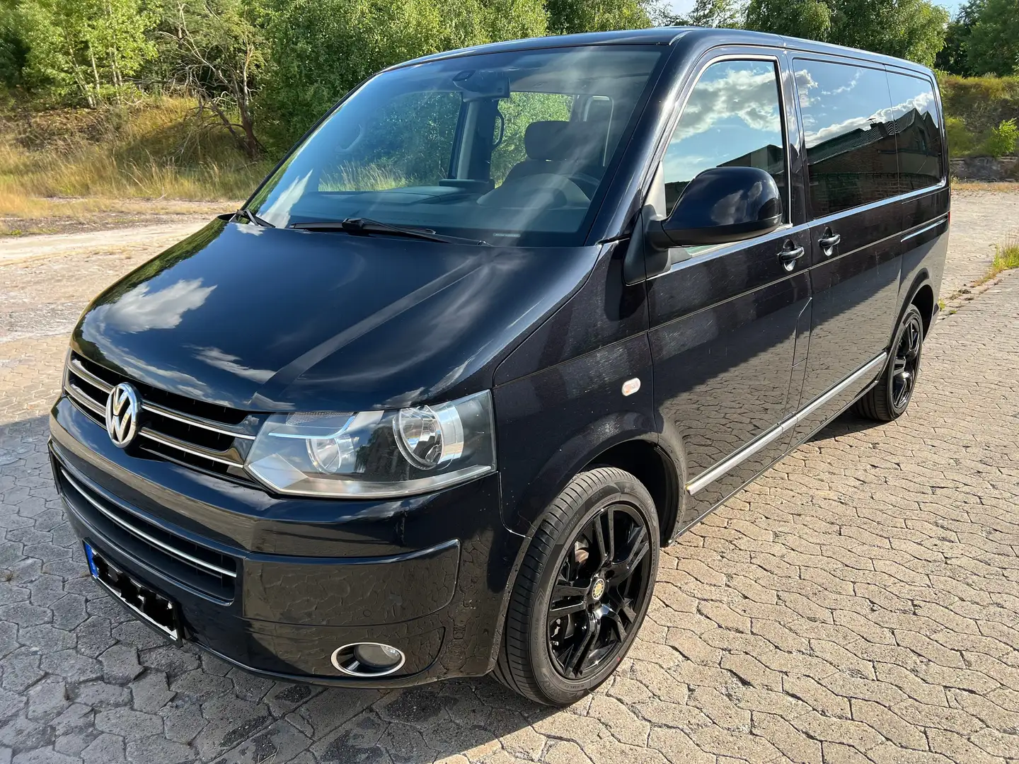 Volkswagen T5 Multivan Transporter T5 TDI (BiTDI) Highline Noir - 2