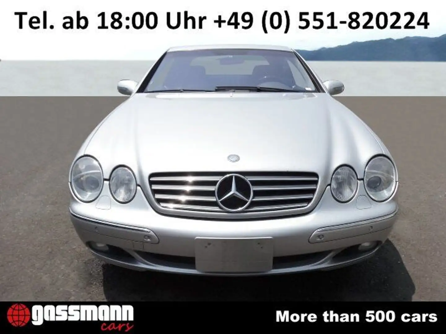 Mercedes-Benz CL 600 V12 Coupe C215, mehrfach VORHANDEN! srebrna - 2