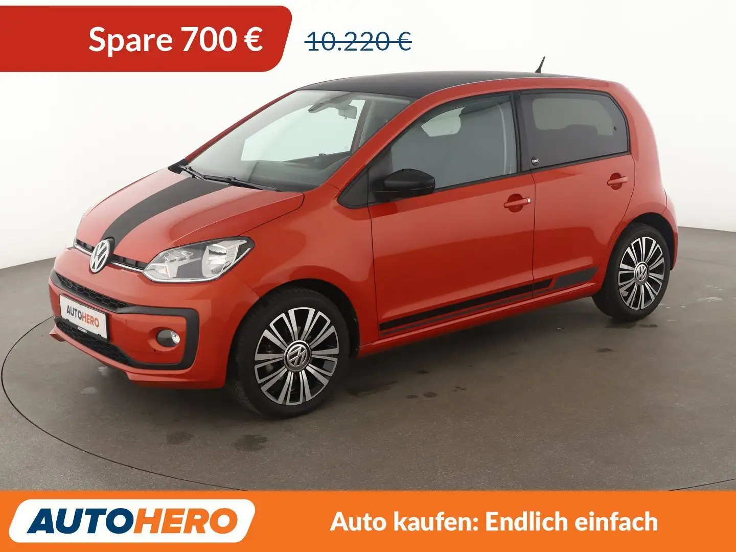 Volkswagen up! 1.0 Sound up!*TEMPO*PDC*SHZ* Orange - 1