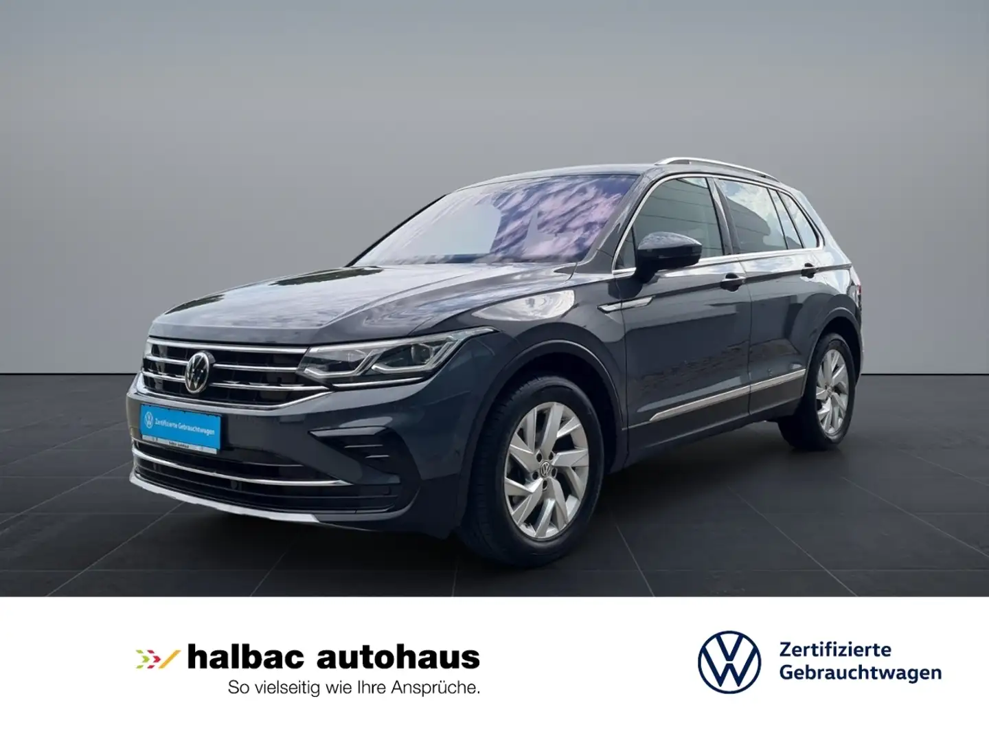 Volkswagen Tiguan 2.0 TDI DSG Elegance+AHK+STANDHEIZ+NAVI+LED+PDC+S Grey - 1