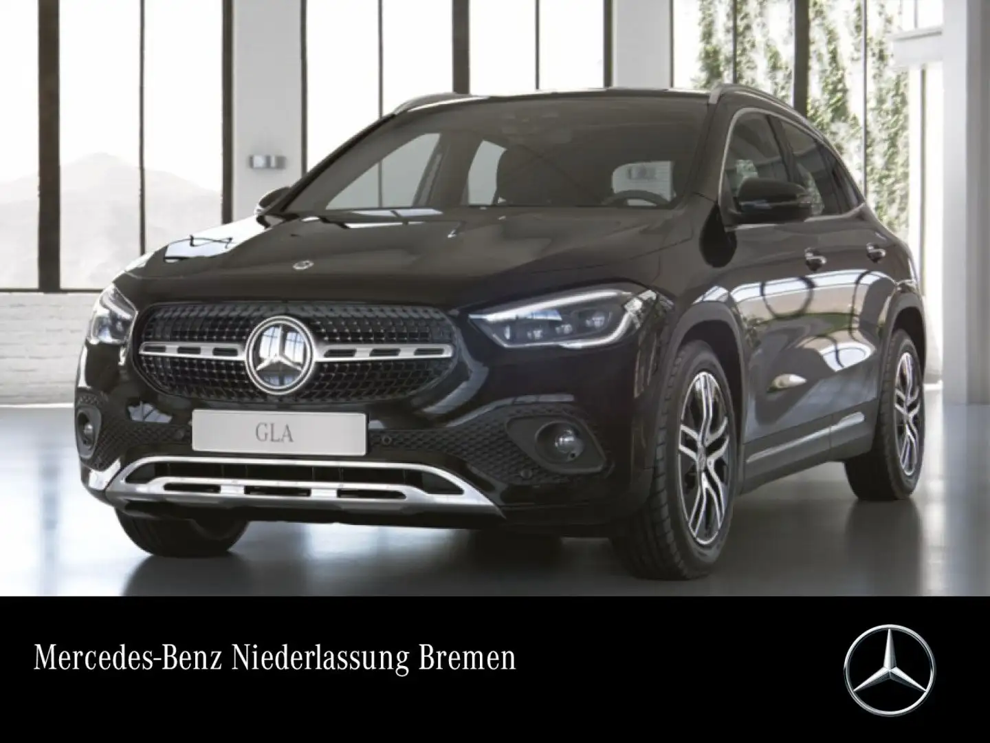 Mercedes-Benz GLA 250 4M PROGRESSIVE+PANO+AHK+MULTIBEAM+STHZG+8G Schwarz - 1
