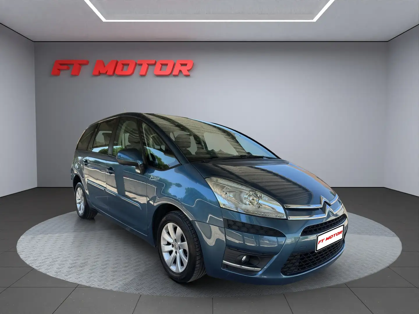 Citroen C4 Grand  Picasso 1.6 HDi 110cv Tonic 7p. Blauw - 1