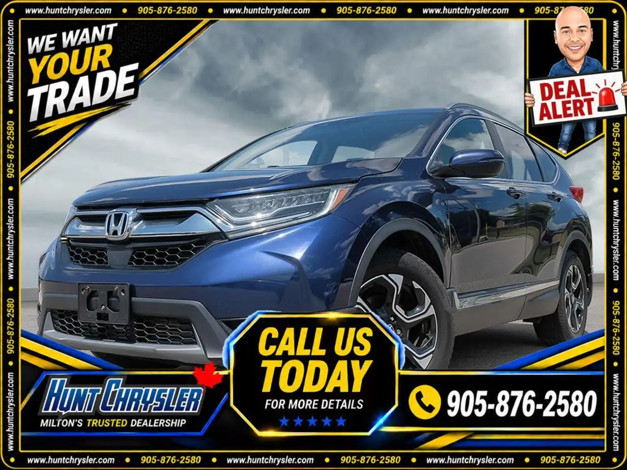 2017 Honda CR-V Touring — photo 1