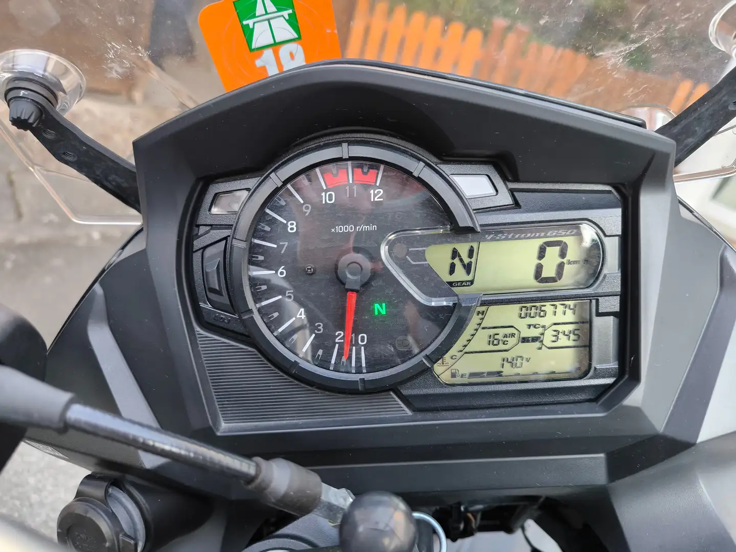 Suzuki V-Strom 650 Galben - 2