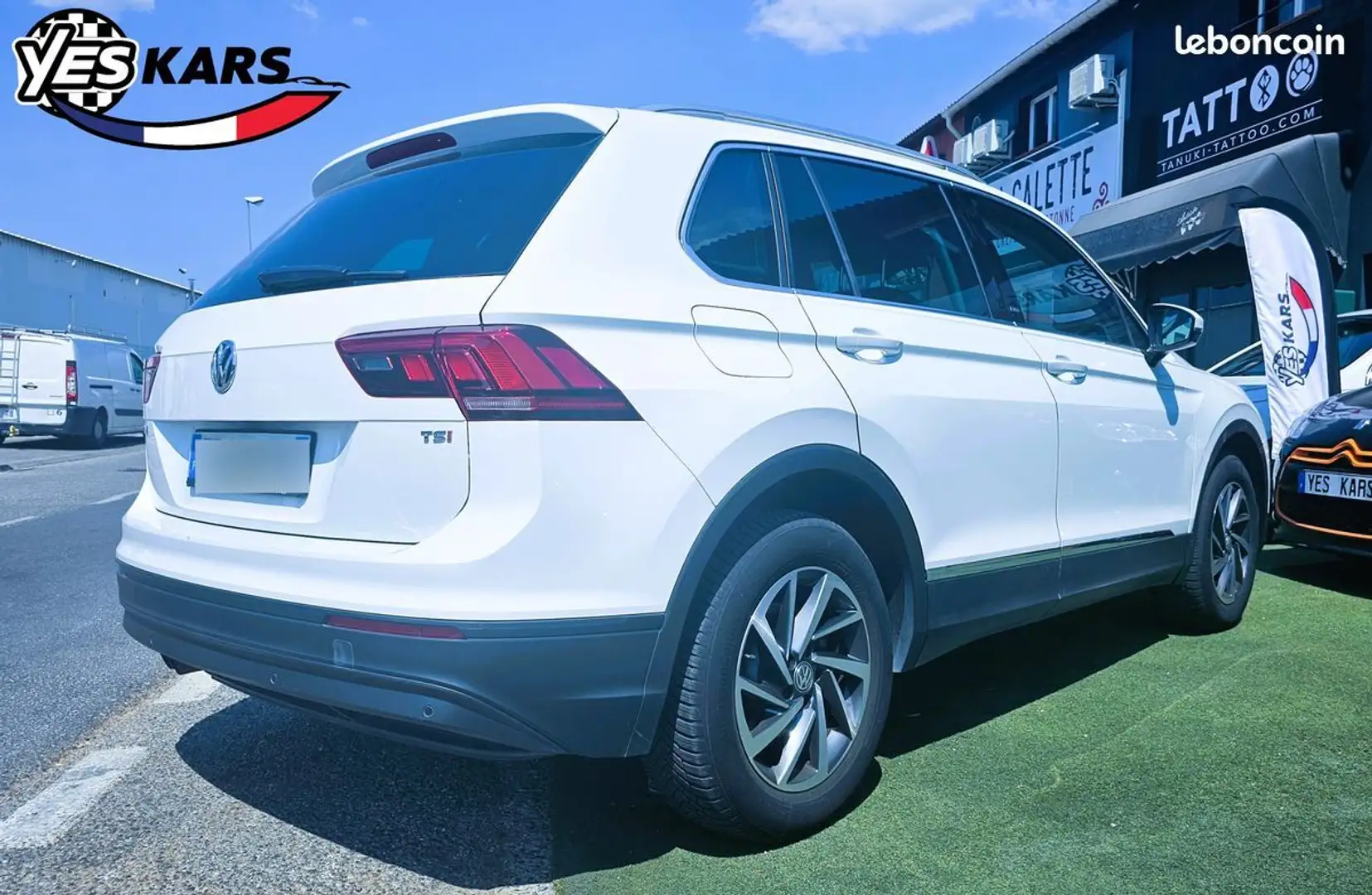 Volkswagen Tiguan II 1.4 TSI 125ch Sound Weiß - 2