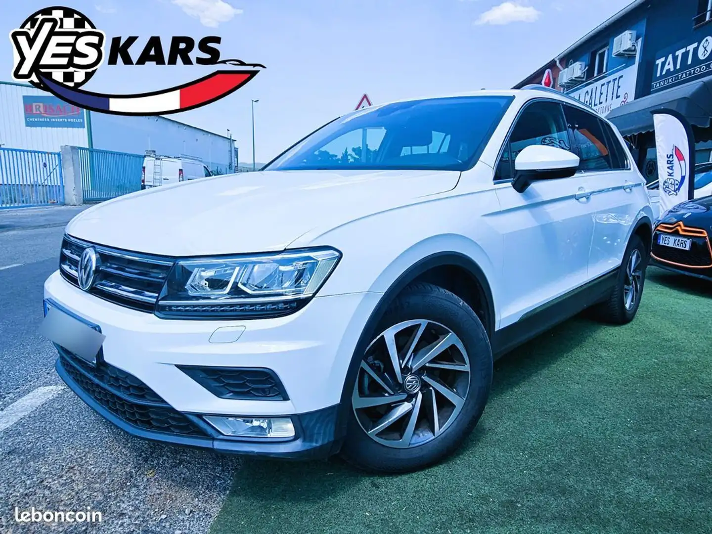 Volkswagen Tiguan II 1.4 TSI 125ch Sound Weiß - 1