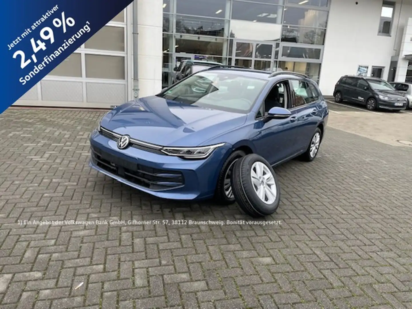 Volkswagen Golf VIII Variant 1.5TSi Life ACC LED Sitzheiz. AppC... Blau - 1
