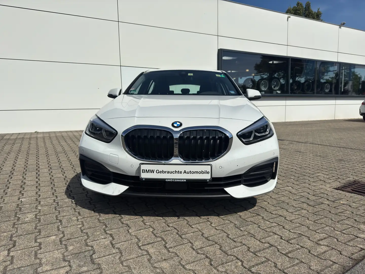 BMW 118 d Advantage AUT+WLAN+SHZ+LED+ Blanc - 2