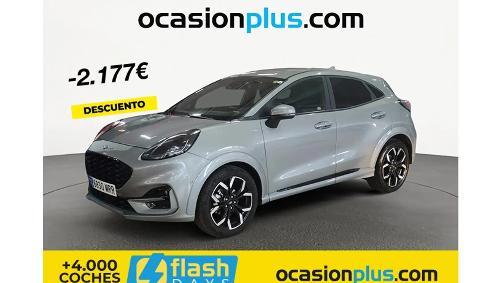 Ford Puma 1.0 EcoBoost MHEV ST-Line X Aut. 155 Plateado - 1
