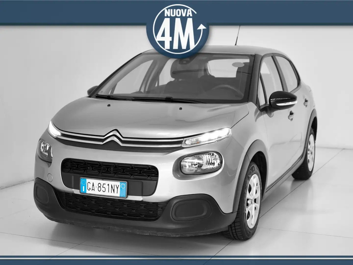 Citroen C3 C3 III 2017 1.2 puretech Feel s Plateado - 1