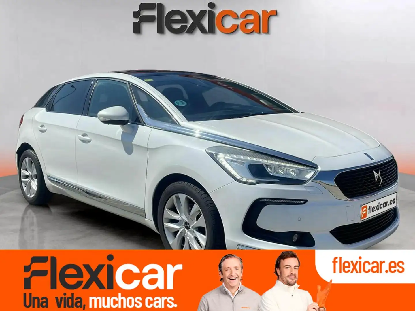DS Automobiles DS 5 1.6BlueHDi Design 120 Blanc - 1