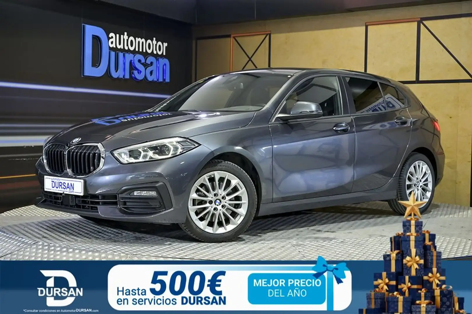 BMW 116 118d Gris - 1